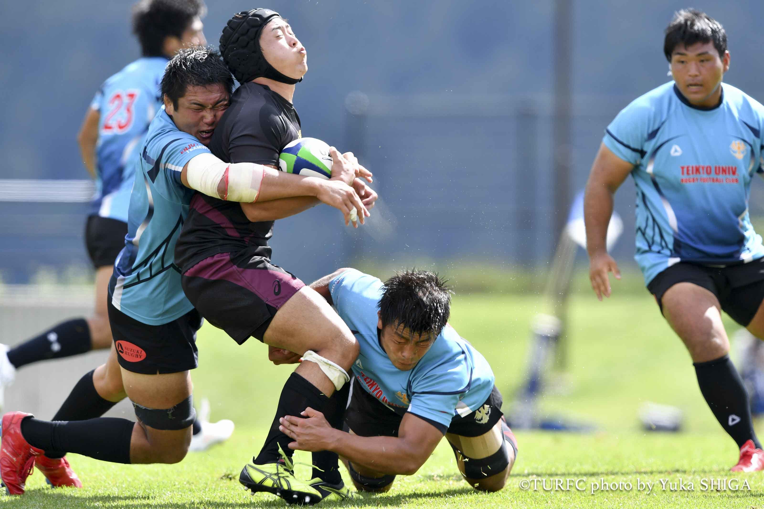 練習試合 早稲田大学戦 帝京大学 ラグビー部 オフィシャルサイト